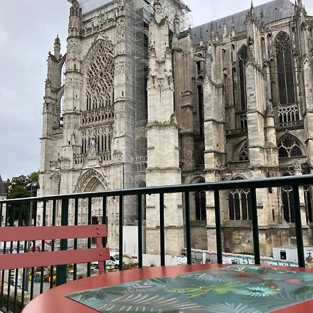 Lovely Appartement Vue Cathedrale Beauvais Dış mekan fotoğraf